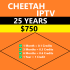 Cheetah IPTV 25 Years Reseller Panel